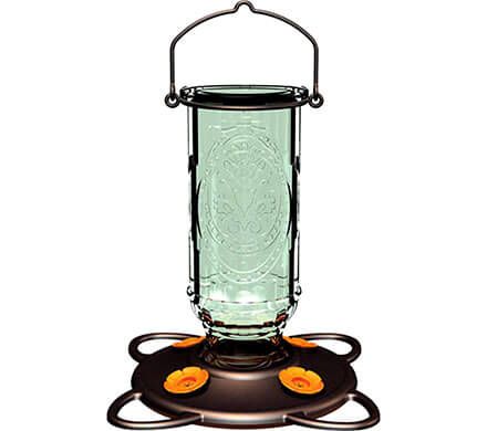 Vintage Bottle Oriole Feeder