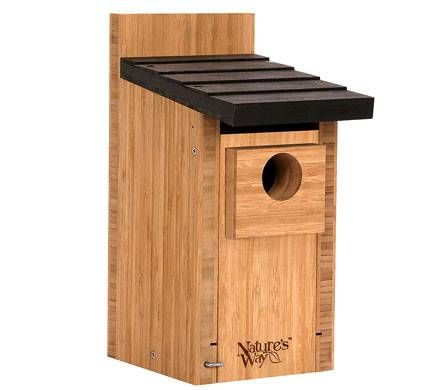 Cedar Bluebird Home with Predator Guard