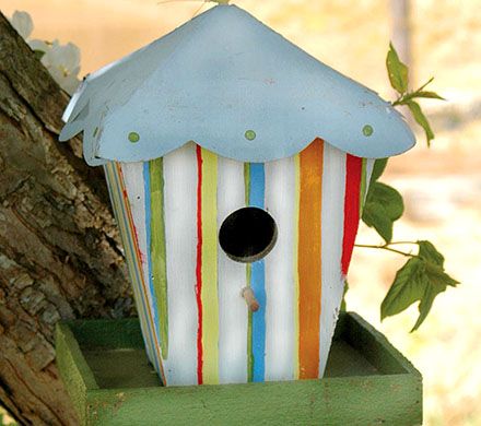 Whimsical Birdhouse